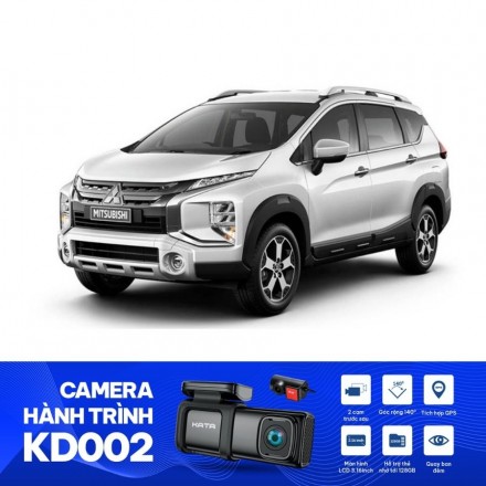 Lắp Camera Hành Trình KD002 Cho Ô Tô Mitsubishi Xpander